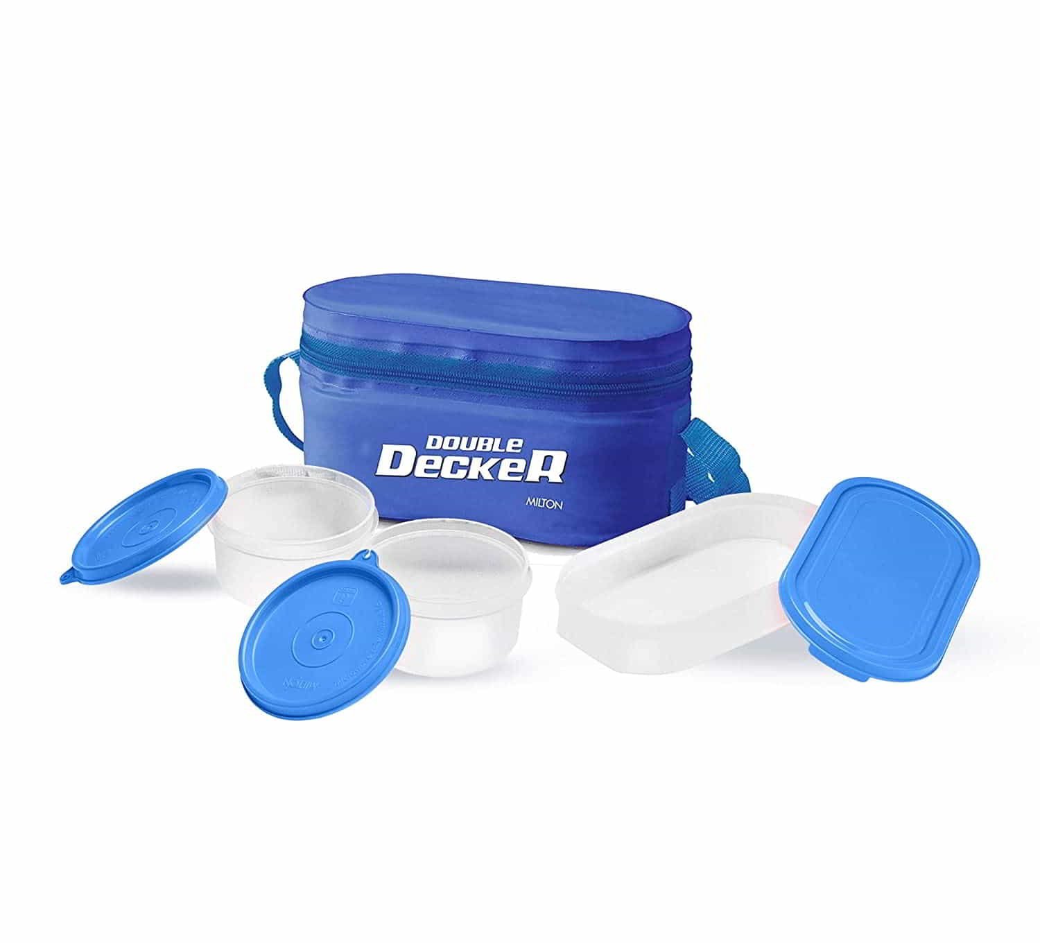 Double_Decker_Blue_3.jpg Double Decker Lunch Box - Image 1